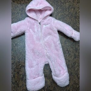 Nike Pink Fleece Kids Footie